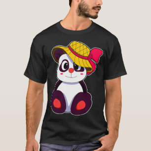 Panda with Hat T-Shirt