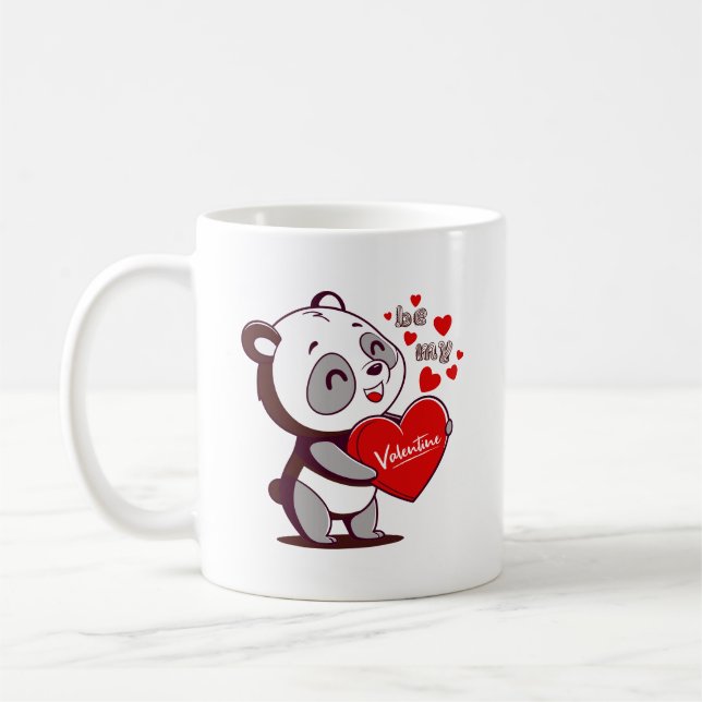 Panda With Love  Coffee Mug (Left)