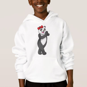 Panda with Ribbon