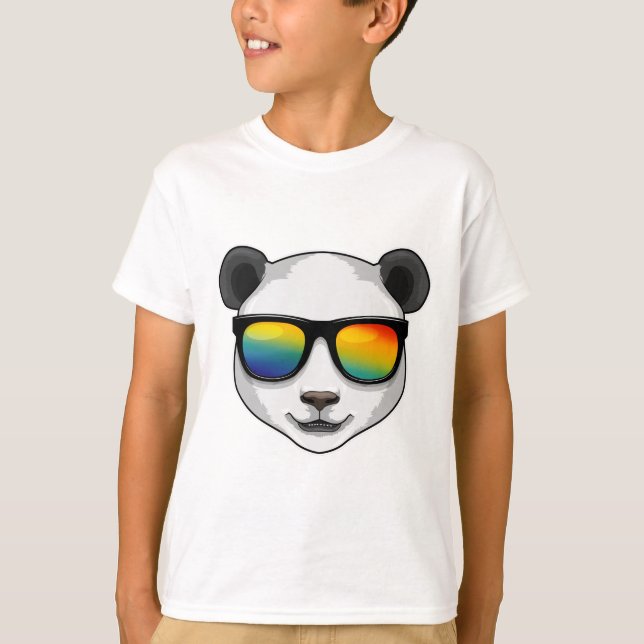 Panda with Sunglasses T-Shirt (Front)