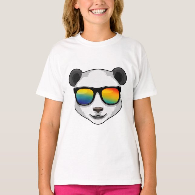 Panda with Sunglasses T-Shirt (Front)