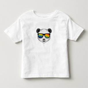 Panda with Sunglasses Toddler T-Shirt