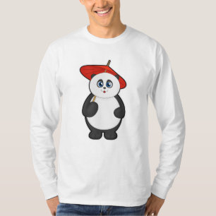 Panda with Umbrella T-Shirt