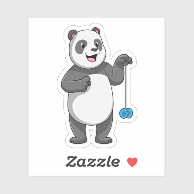 Panda with Yo-yo (Sheet)