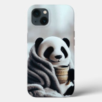 Panda Wrapped In Winter