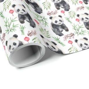 Panda Wrapping Paper