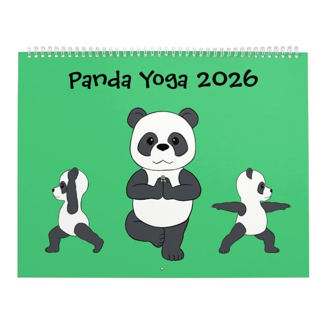 Panda Yoga Calendar (Cover)