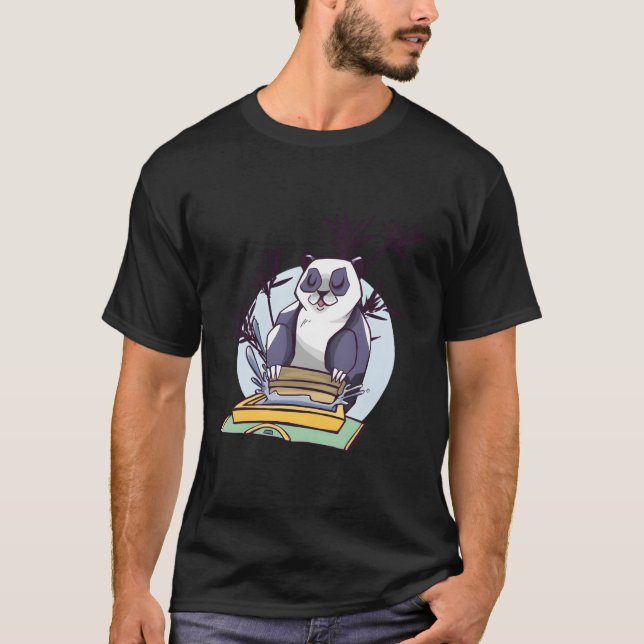 Panda Zen Garden T-Shirt (Front)