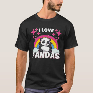 Pandabear Panda Bamboo Wildlife China T-Shirt