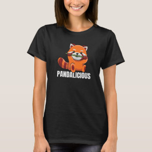 Pandalicious Pun For A Red Panda T-Shirt
