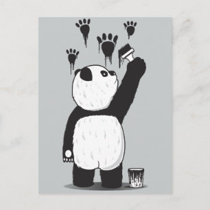 Pandalism Postcard