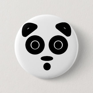 pandamonium 6 cm round badge