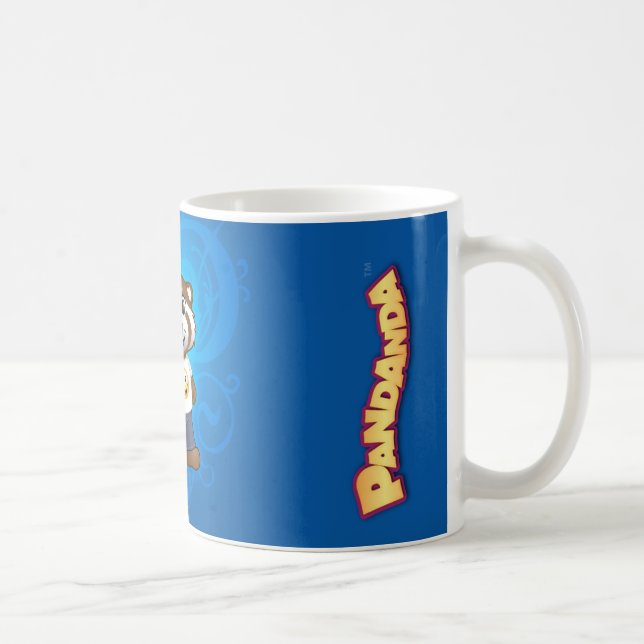 Pandanda Blue Flair Henry Mug (Right)