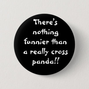 Pandas 6 Cm Round Badge
