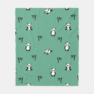 Pandas Adorable Fleece Blanket