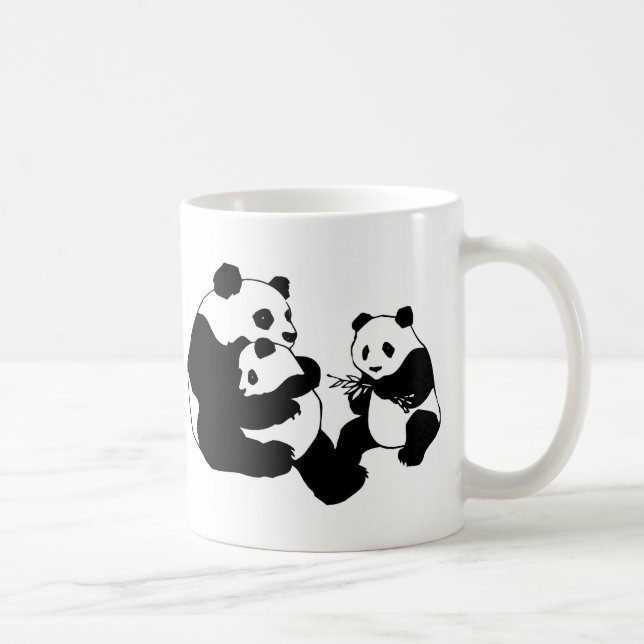 Pandas Coffee Mug (Right)