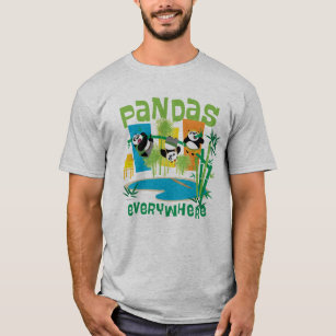 Pandas Everywhere T-Shirt