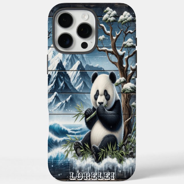 Panda's Forest Sanctuary: Bamboo Nourishment Case-Mate iPhone Case (Back)