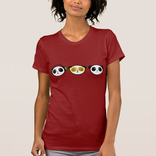 Pandas: Hear, See, Speak no Evil T-Shirt