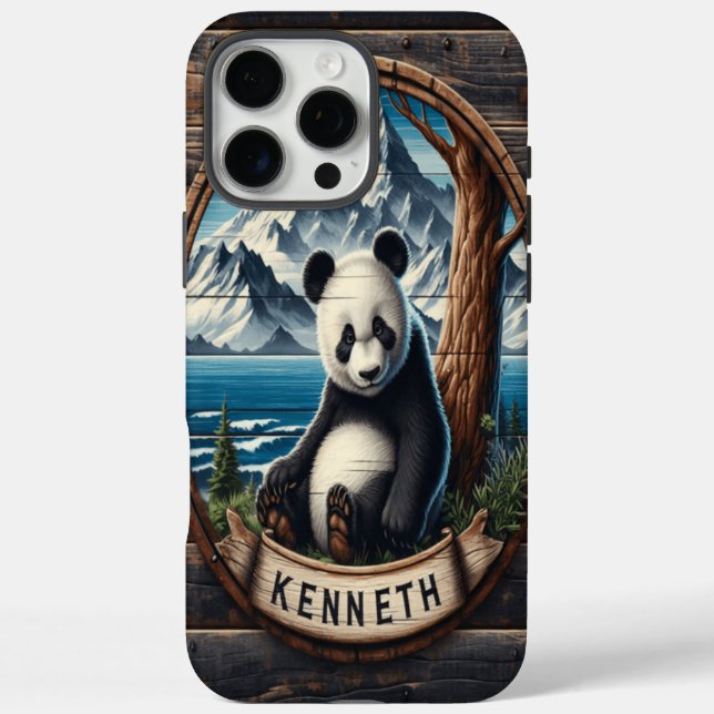 Panda's Hidden Sanctuary: Bamboo Satisfaction Case-Mate iPhone Case (Back)