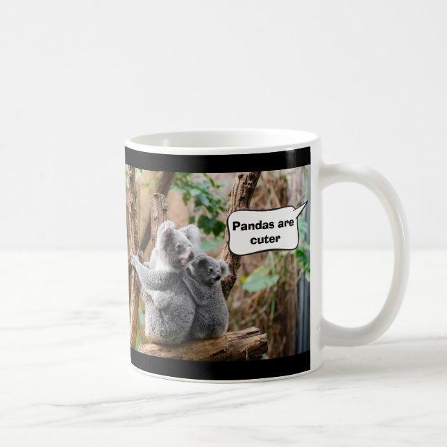 Pandas or Koalas - Which are cuter? Coffee Mug (Right)