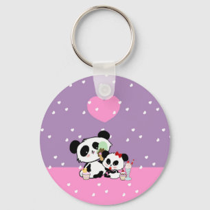 pandas "panda bears" "panda bear baby" "kawaii pan key ring