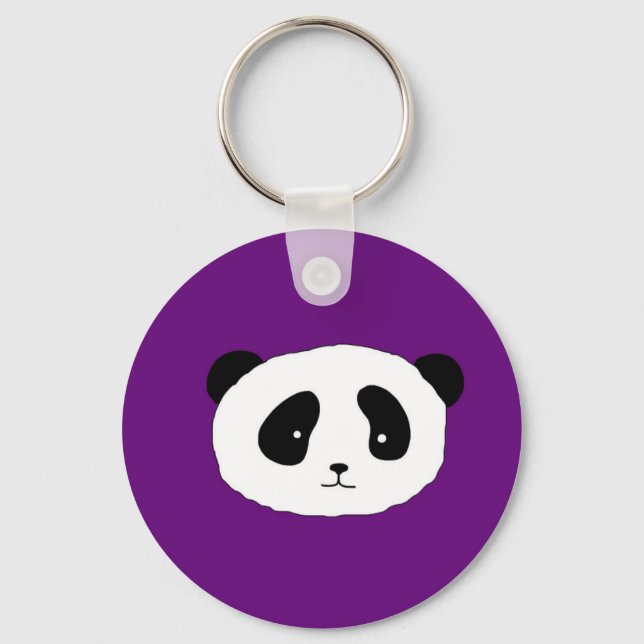 pandas "panda bears" "panda bear baby" "kawaii pan key ring (Front)