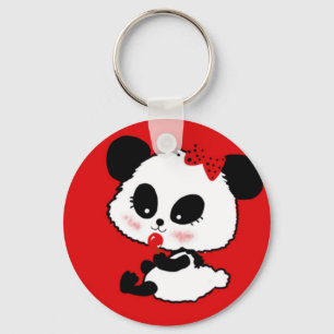 pandas "panda bears" "panda bear baby" "kawaii pan key ring