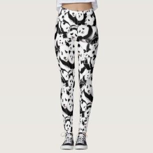 Pandas - Pandemic - Big Hugs - Drawing Collection Leggings