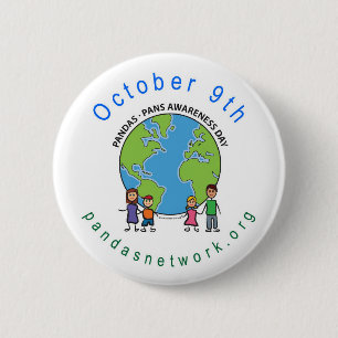 PANDAS/PANS October 9th Awareness Day Pin
