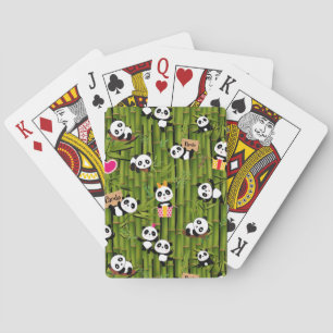 Panda's Pattern 2 Playing Cards