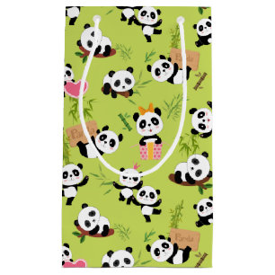Panda's Pattern 3 Small Gift Bag