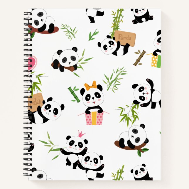Panda's Pattern Notebook (Front)