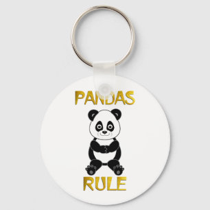 Pandas Rule Key Ring