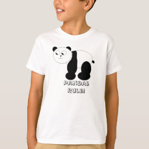 "Pandas Rule!" Kid's T-Shirt
