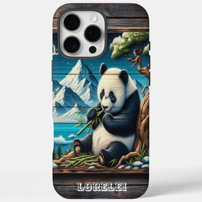 Panda's Secluded Nook: Bamboo Pleasure Case-Mate iPhone Case (Back)