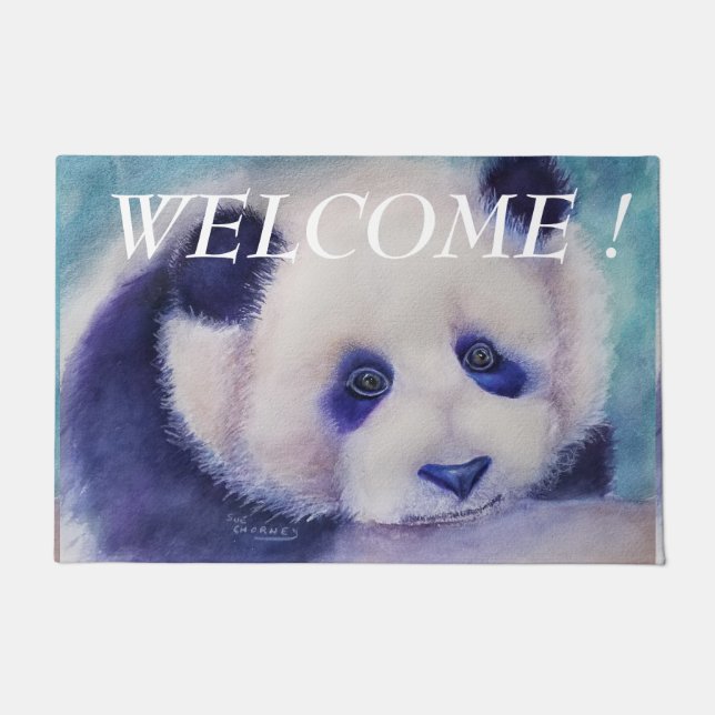 PANDA'S WELCOME DOORMAT (Front)