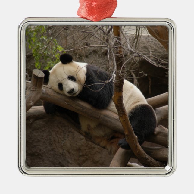 PandaSD003 Metal Tree Decoration (Front)