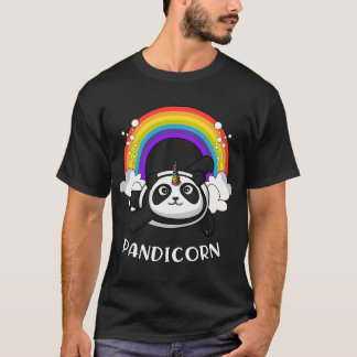 Pandicorn Panda Bear Unicorn T-Shirt