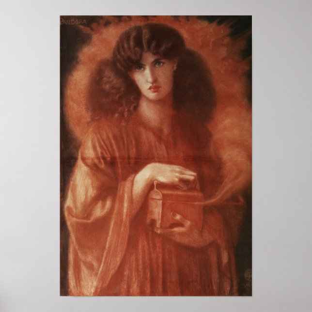 Pandora, 1869 poster (Front)