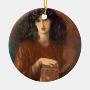 Pandora, 1871 (oil on canvas) ceramic tree decoration