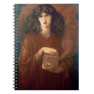 Pandora, 1871 (oil on canvas) notebook
