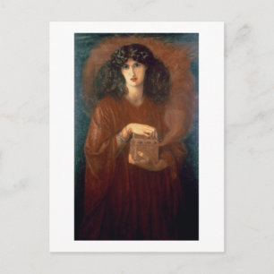Pandora, 1871 (oil on canvas) postcard