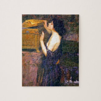 Pandora by John William Waterhouse Jigsaw Puzzle