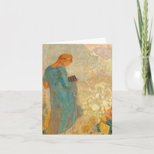 Pandora by Odilon Redon  Thank You Card (Front)