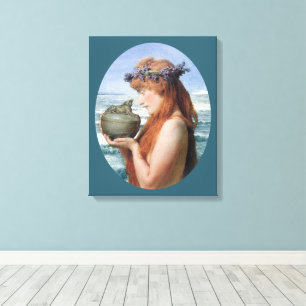 Pandora by Sir Lawrence Alma-Tadema Canvas Print