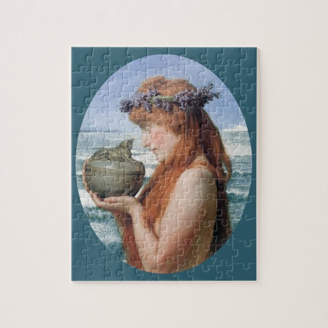Pandora by Sir Lawrence Alma-Tadema Jigsaw Puzzle (Vertical)