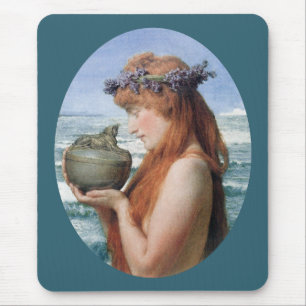 Pandora by Sir Lawrence Alma-Tadema Mouse Mat