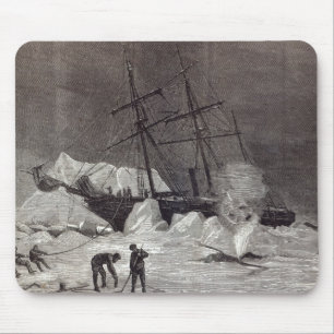 Pandora' nipped in the ice mouse mat