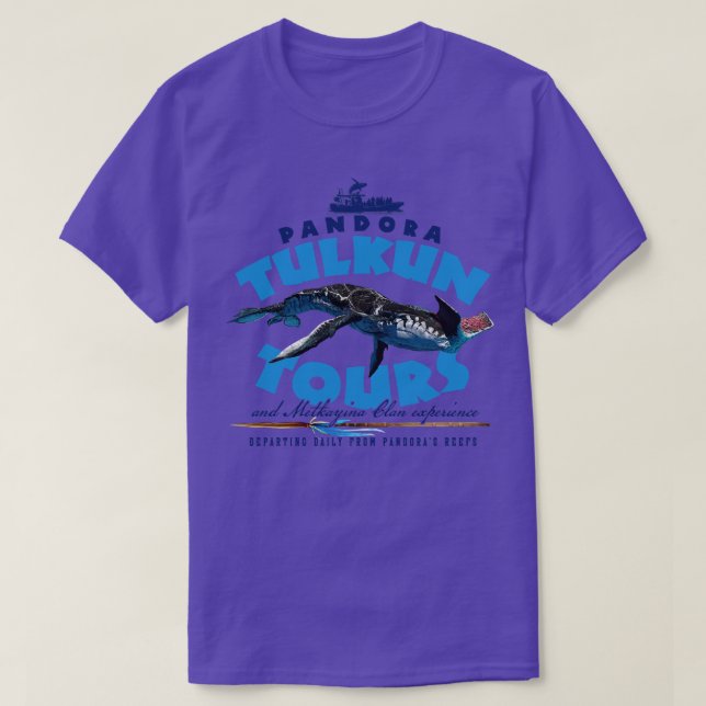 Pandora Tulkun Tours T-Shirt (Design Front)